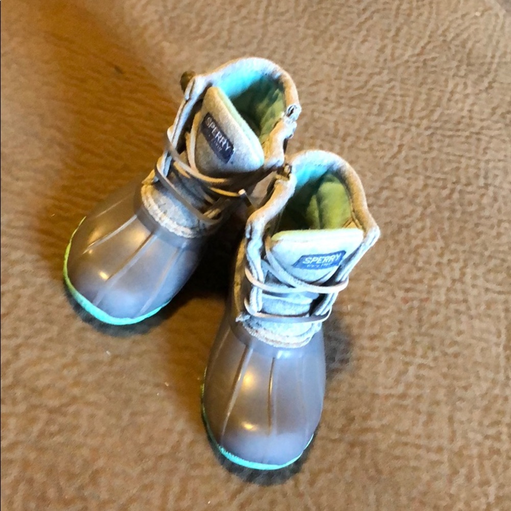 Sperry Toddler girl rainboots